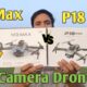 M3 Max v/s P18 Pro Brushless Motor Camera Drone - Camera Test, Stability Test & Review