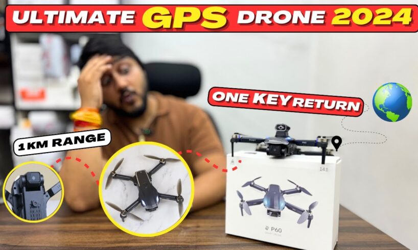 P60 GPS DRONE With Brushless Motor & Gimbal Camera | Best RC Camera Drone With One Key Return