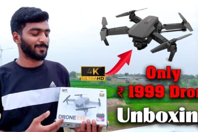 ₹1,999/ ಡ್ರೋನ With Dual camera 💥 Unboxing Kannada E88 Drone camera Only ₹1,999 #drone #dronefly