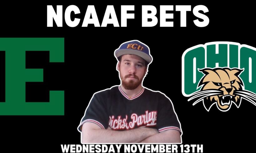 NCAAF Free Pick For November 13th, 2024 - EMU at Ohio | Earle Sports Bets