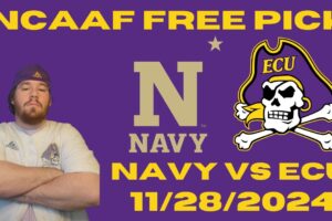 NCAAF Free Pick For November 28th, 2024- Navy at East Carolina | Earle Sports Bets