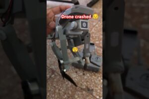 Aaj Mera drone crashed ho gaya || today is my drone camera crashed 😭💔 #djidrones #droneworld #shorts