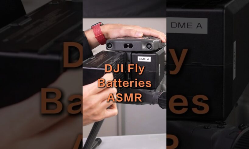 DJI flight batteries ASMR! Which drone is your favorite? 🎥 @DronesMadeEasy