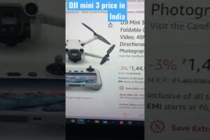 DJI mini 3 pro  Drone price in India