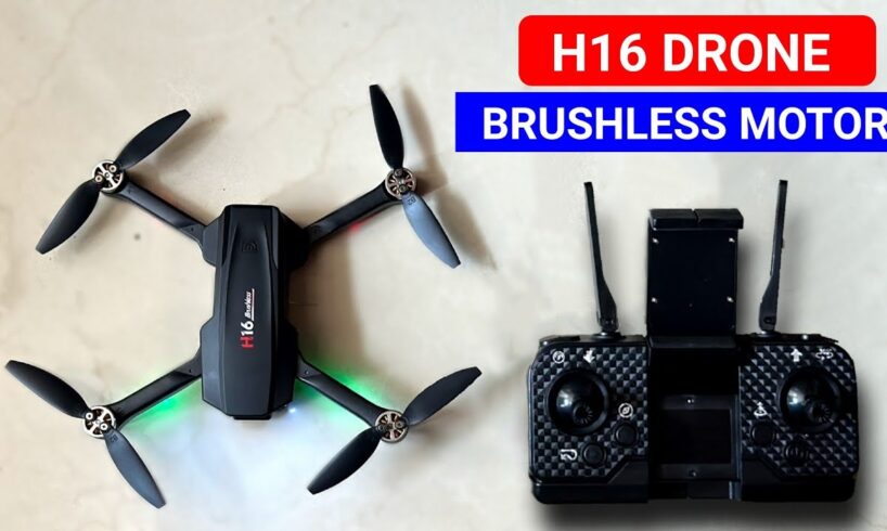 H16 Brushless motor drone 🔥 Full Review and Testing H16 drone Camera Footage best drone