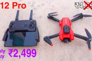 P12 Pro Drone Unboxing | FPV Drone Review | P12 Pro Drone Camera Test | Drone Camera Price