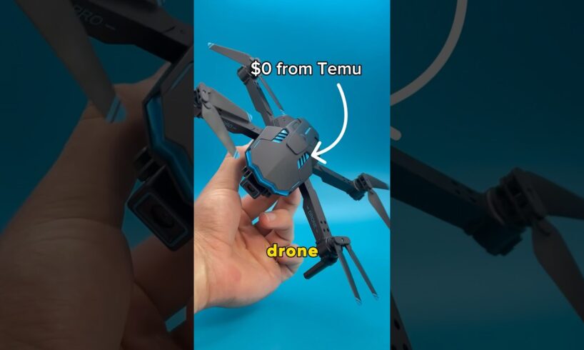 Testing Temu’s “free drone” (unsponsored)