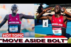 Gout Gout Unreal Performance Scattered Usain Bolt U16 Record @goutgout