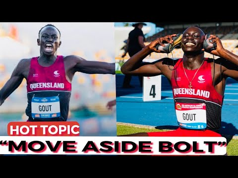 Gout Gout Unreal Performance Scattered Usain Bolt U16 Record @goutgout