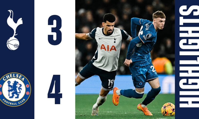 Tottenham Hotspur 3-4 Chelsea | Premier League Highlights