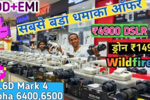 4K CAMERA DSLR DRONE,PATNA|USED SONY,CANON,NIKON,DJI PHANTOM 4 5D,6DMark4,Alpha 6500 LENSES!!GIMBAL!