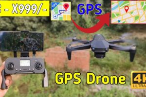 Best GPS Drone Under ₹10000🤩S1 GPS Drone WiFi Camera 4k😱Best GPS GIMBAL CAmera Brushless Dual Camera