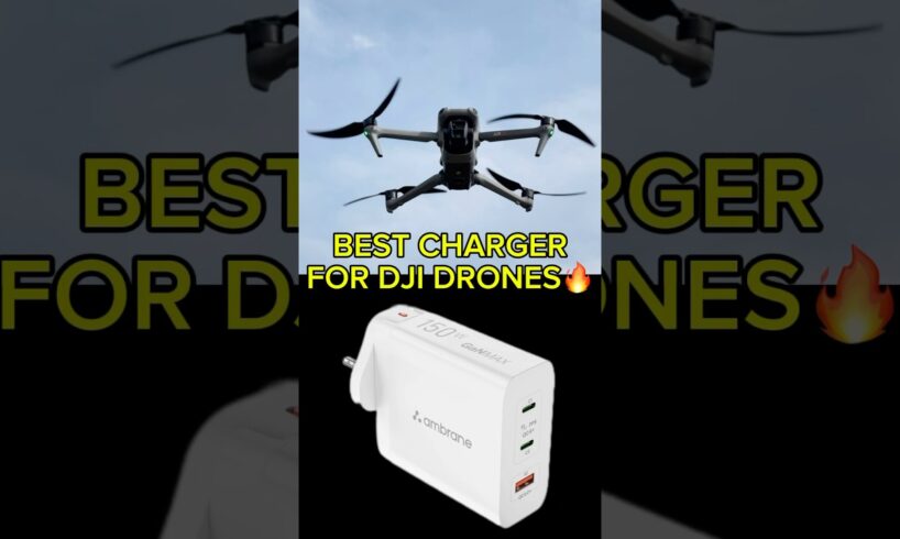 Best charger for DJI Drones🔥 #dji #drone #dronevideo