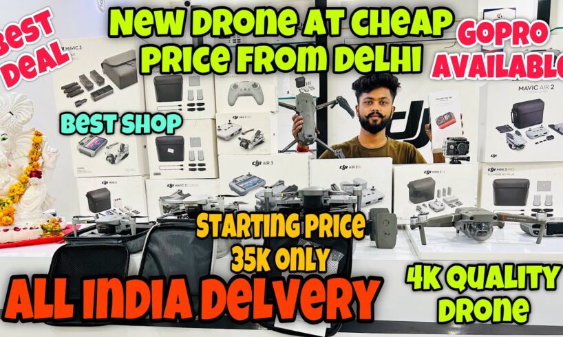 Delhi Drone Market | Dji Drone Cheapest Price GoPro Second Hand Drone | Camera Market In Delhi