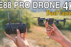 E88 Pro 4K Dual Camera Drone Flying | E88 Drone Camera Test | E88 Pro Camera Drone Flying Test