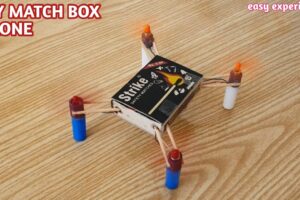 how to make matchbox drone at home #easyexperiment #drone#howtomake