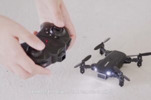 【KIDOMO】 F02 Foldable Mini Drone : How to Operate the Mini Drone?