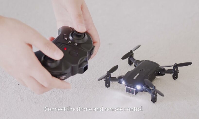 【KIDOMO】 F02 Foldable Mini Drone : How to Operate the Mini Drone?