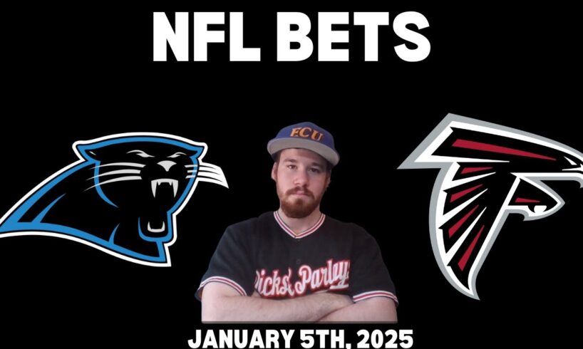 NFL Free Pick For January 5th, 2025 - Carolina Panthers at Atlanta Falcons |  Earle Sports Bets