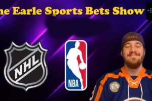 The Earle Sports Bets Show | NHL | NBA | Free Picks For 3/9/25 | Earle Sports Bets